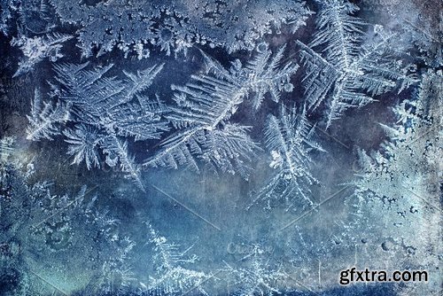 CM - 20 Frozen Window Background Textures 1256159