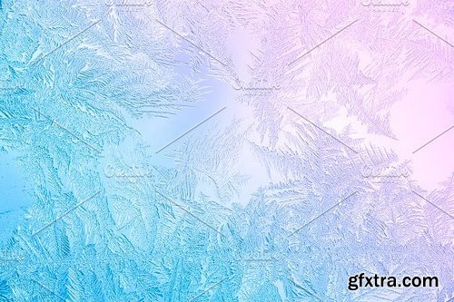 CM - 20 Frozen Window Background Textures 1256159