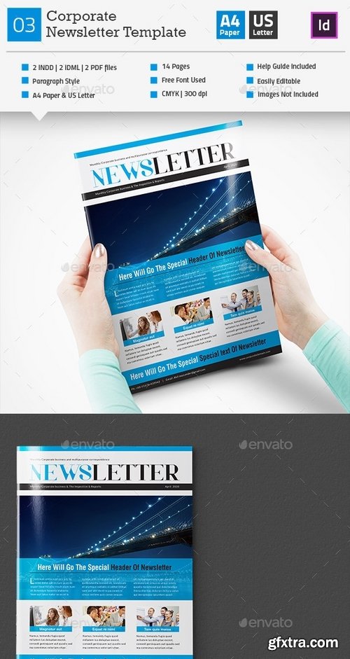 GraphicRiver - Newsletter Template 03 10865427