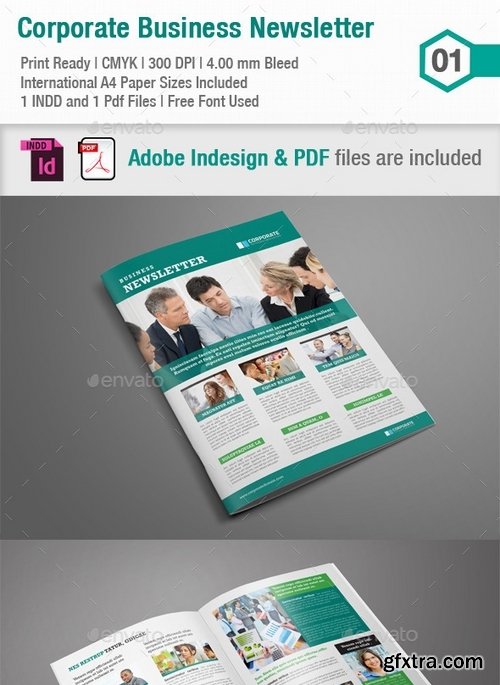 GraphicRiver - Business Newsletter Template_Indesign Layout_V1 8924552