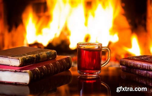 Collection of hot drink with a fire place warm fireplace hearth 25 HQ Jpeg