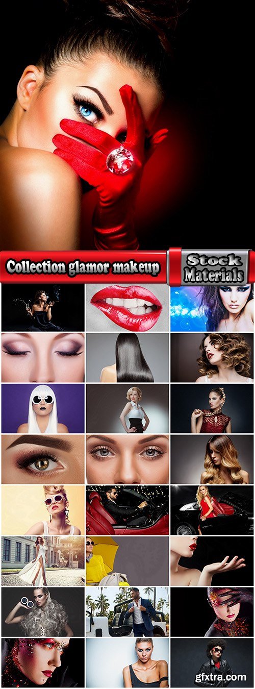 Collection glamor makeup beauty fashion model female accessories 25 HQ Jpeg