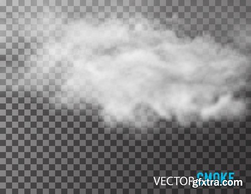 Collection cloud flyer template is an example of banner vector image 14 EPS