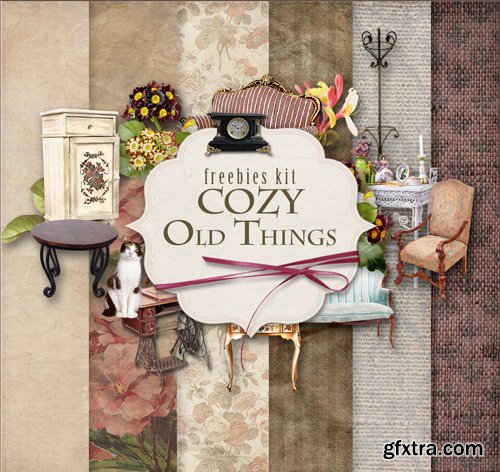 Scrap Kit - Old Cozy Things, part 2