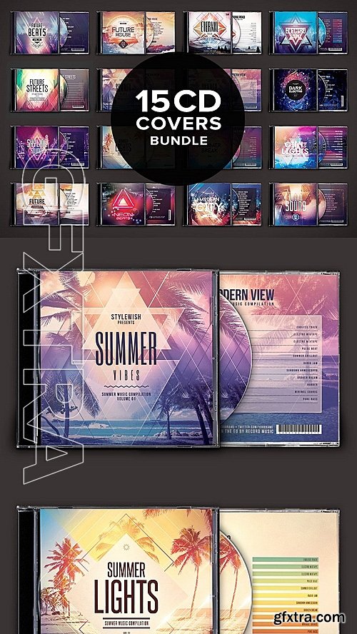 CM - 15 CD Covers Bundle 1253109