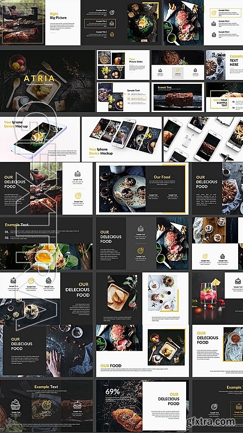 CM - Food Powerpoint Template 1252962