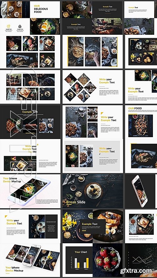 CM - Food Powerpoint Template 1252962