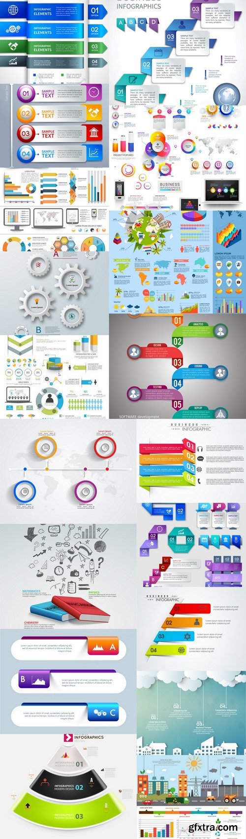 Full infographic template with