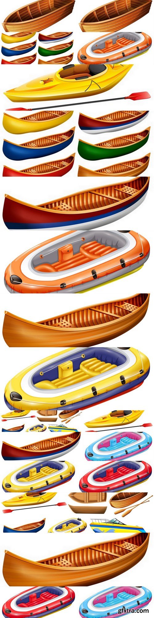 Boat - 10 EPS Vector Stock