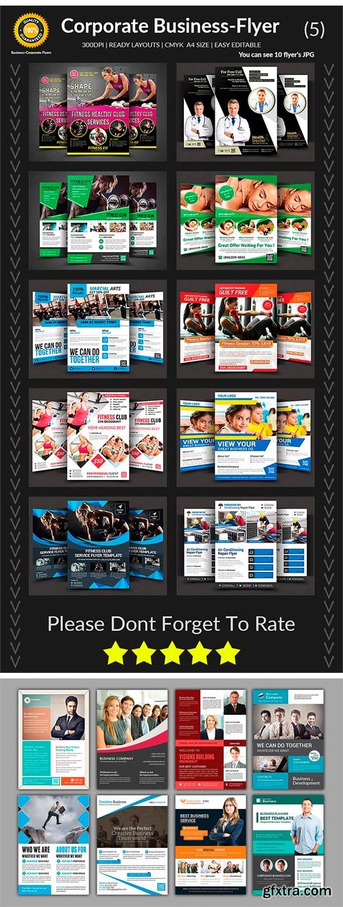 CM 1141176 - 100-Best Business Flyer Bundle