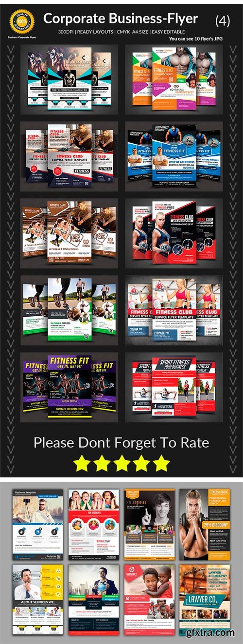 CM 1141176 - 100-Best Business Flyer Bundle