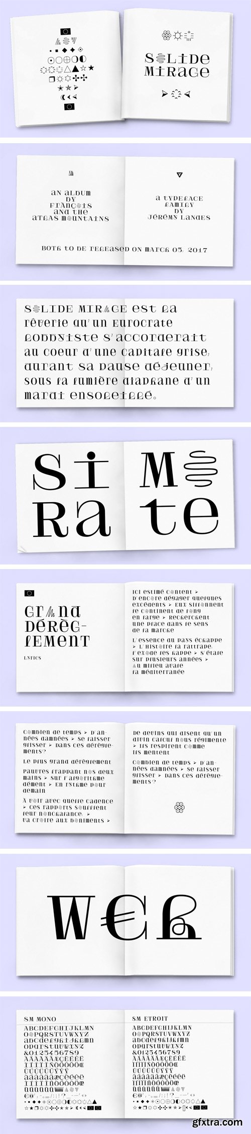 Solide Mirage Font Family