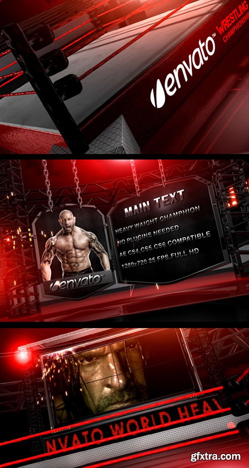 Videohive Wrestling Heavy Weight Champhionship 6784456