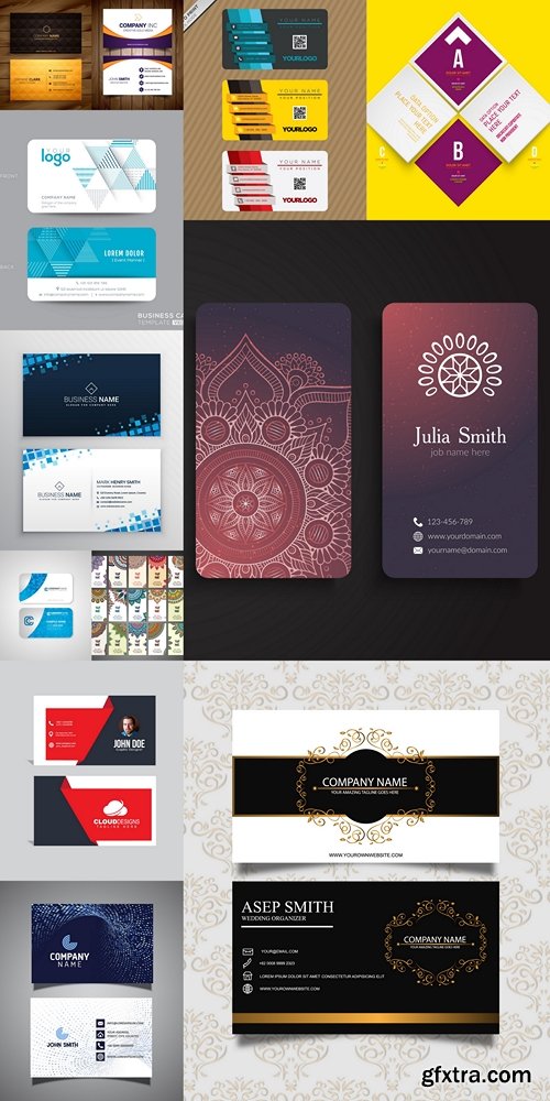 Business card Vector