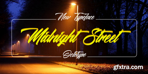 Midnight Street Script Font