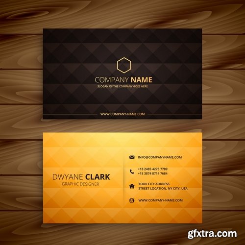 Business card Vector 3