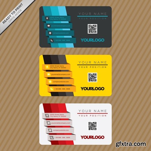 Business card Vector 3