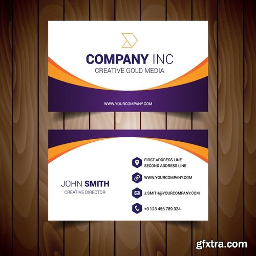 Business card Vector 3