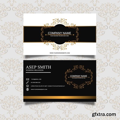 Business card Vector 3