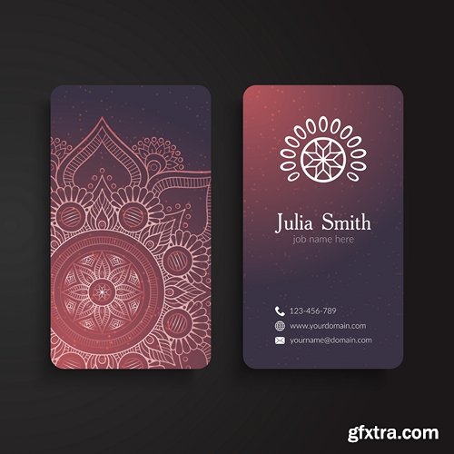 Business card Vector 3