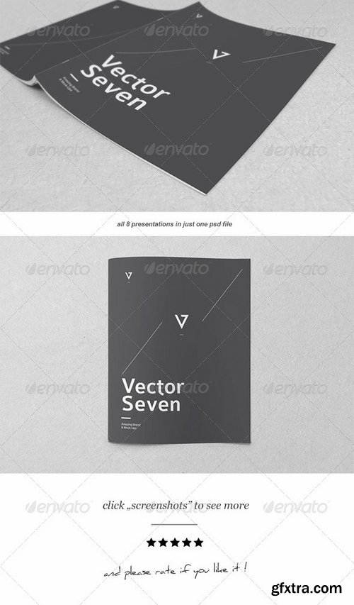 GraphicRiver - US Letter Brochure Mock-up 3457163