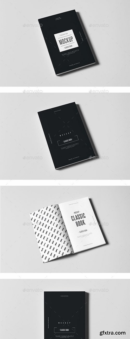 GraphicRiver - Classic Book Mock-up 10932311