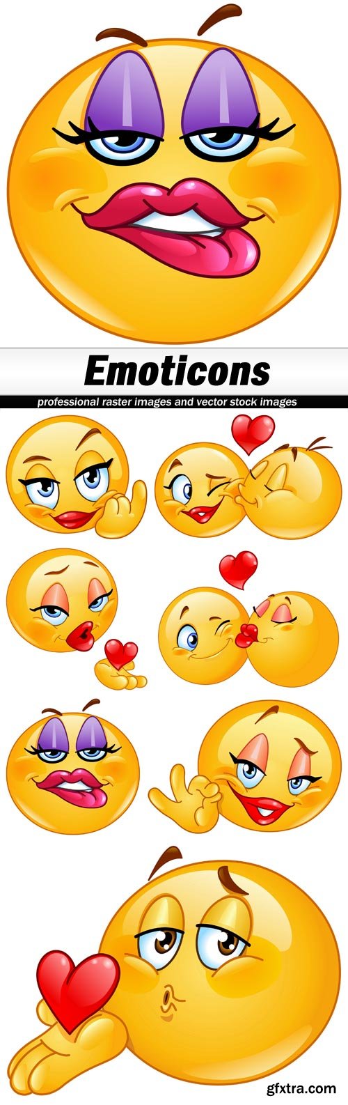 Emoticons - 7 EPS