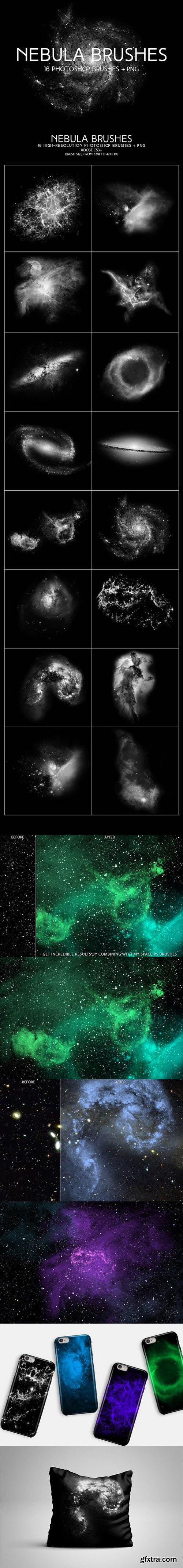 CM - Nebula Photoshop Brushes 1278866