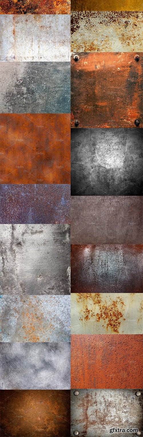 CM - 30 Rusty Metal Background Textures 1277740