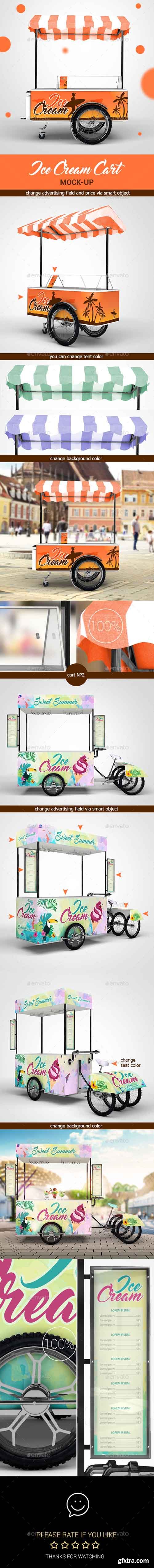 GR - Ice Cream Cart Mock-Up 17215731