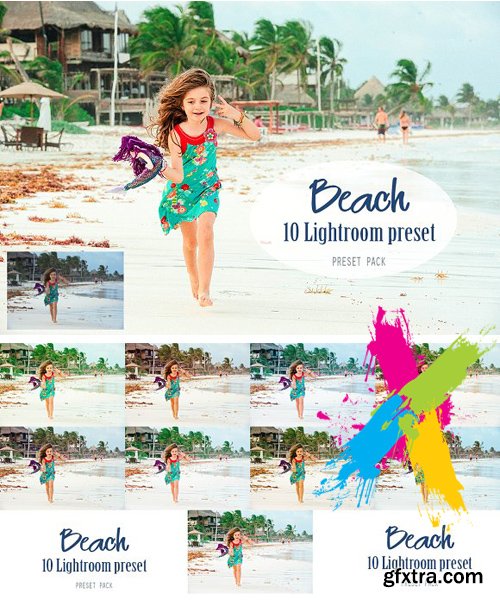 CM - Beach Summer Lightroom Preset 1310615