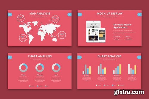 CreativeMarket Abstract Powerpoint Template 1053561