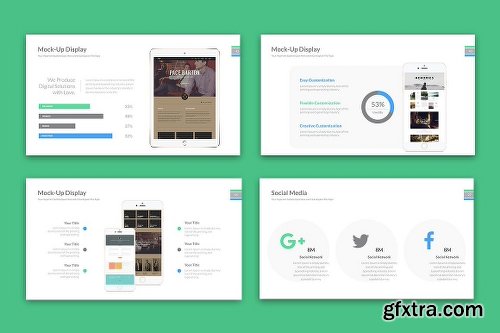 CreativeMarket Way - Creative Powerpoint Template 1030992