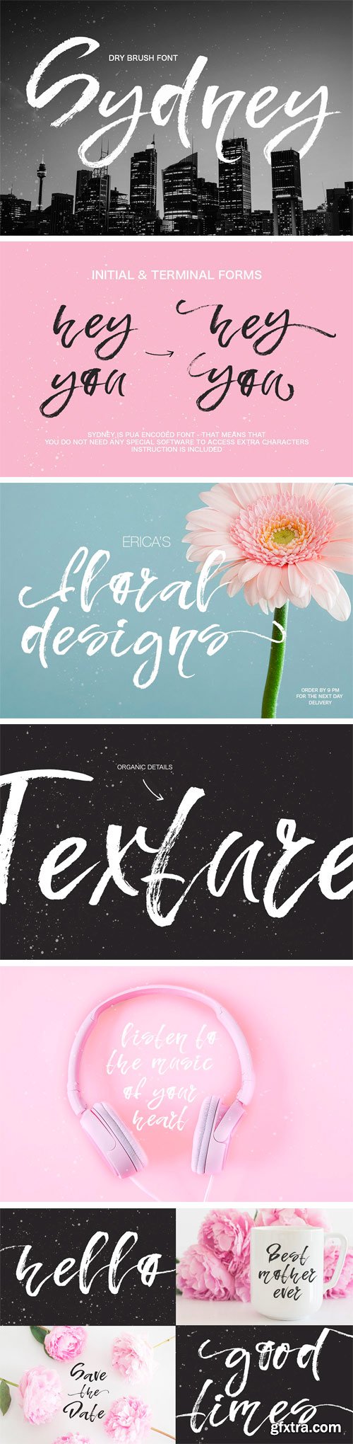 CM 1264996 - Sydney - Dry Brush Font