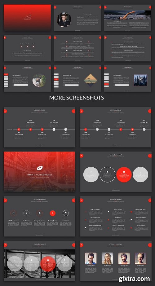 CreativeMarket Asymmetric Keynote Template 1002484