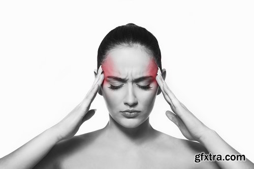 Collection of headache disorder of body disease 25 HQ Jpeg