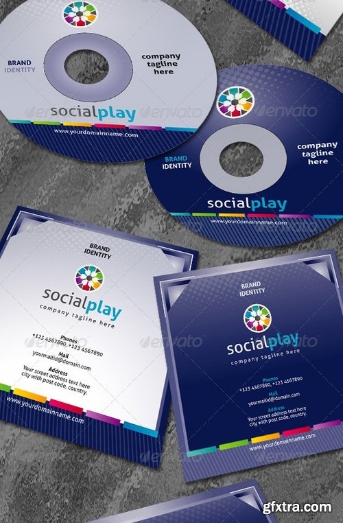 GraphicRiver - Social Play Corporate ID Pack + Logo 2600788