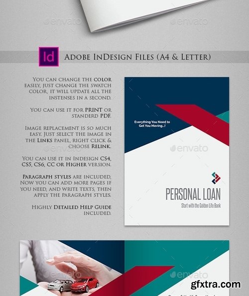 GraphicRiver - Personal Loan - Banking Brochure - 8 Pages 13001947