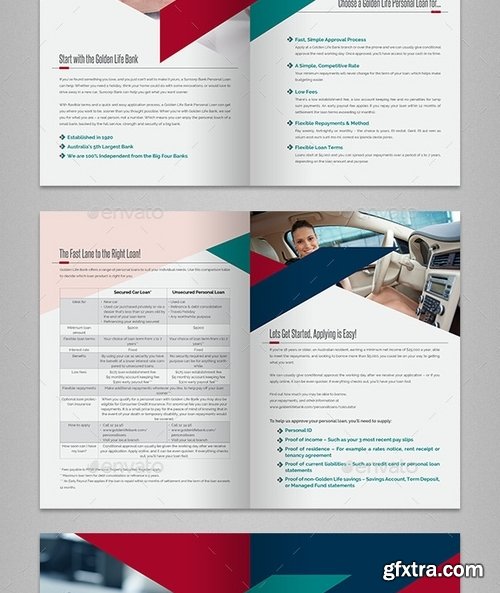 GraphicRiver - Personal Loan - Banking Brochure - 8 Pages 13001947