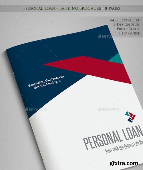 GraphicRiver - Personal Loan - Banking Brochure - 8 Pages 13001947