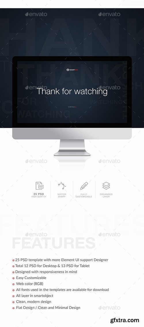 GraphicRiver - SmartBox – Admin Dashboard UI 13836237