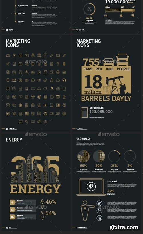 GraphicRiver - Business infographic template 18381815