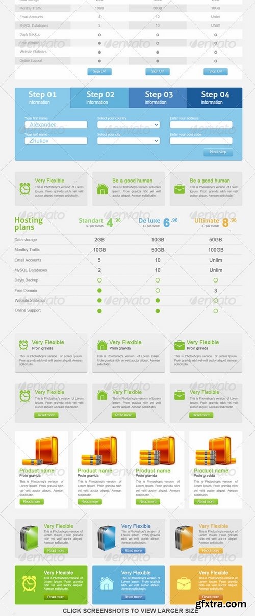 GraphicRiver - Light Theme Big Pack Web Constructor 10 2750619