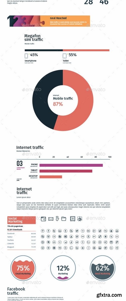 GraphicRiver - Modern infographics 2 12190457