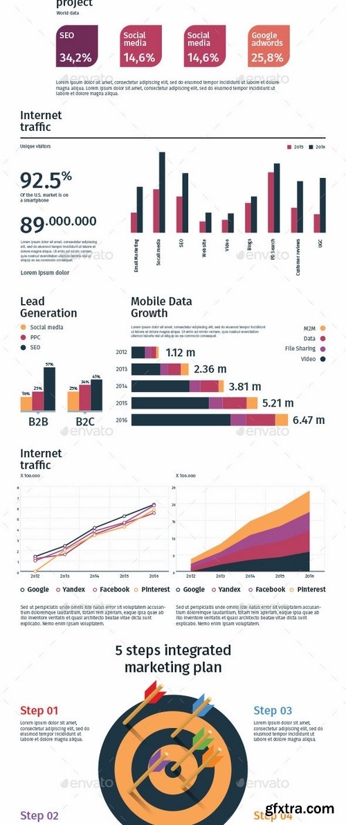 GraphicRiver - Modern infographics 2 12190457