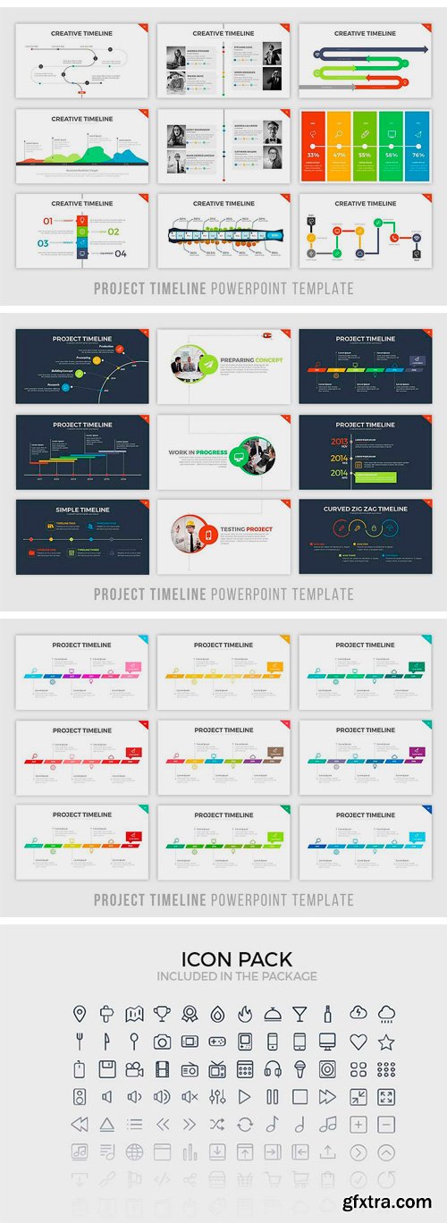 CM 1277424 - Project Timeline Powerpoint Template