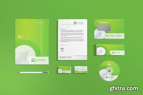 Green Corporate Business Identity Pack