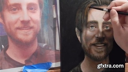 Painting Portraits in Acrylic Paint