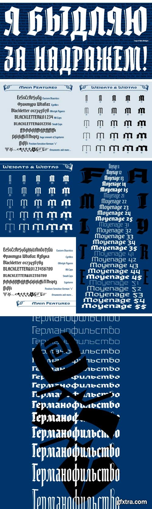 Moyenage Font Family