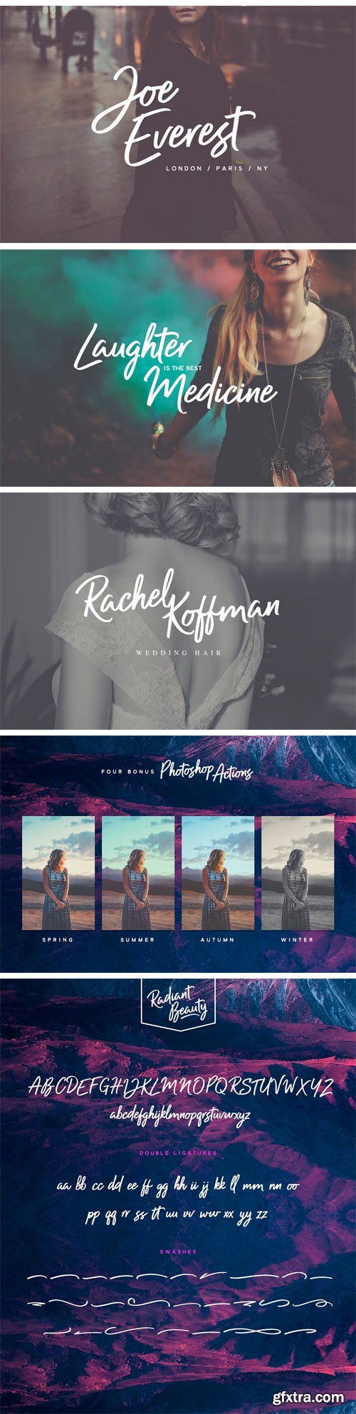 CM 1272502 - Radiant Beauty - Casual Brush Font